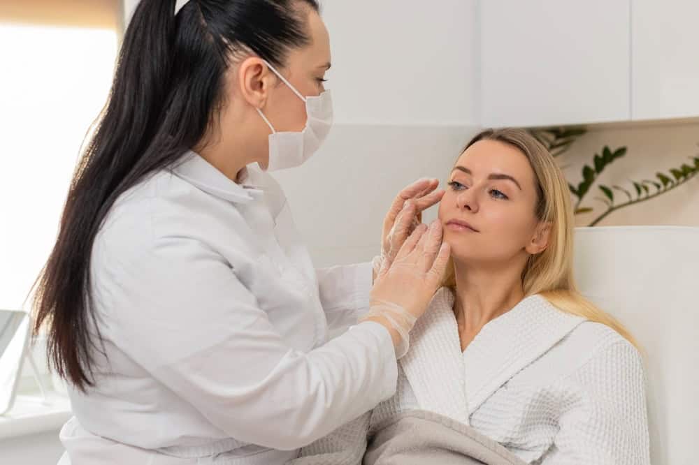 Skin assessment before starting stem cell therapy for skin rejuvenation